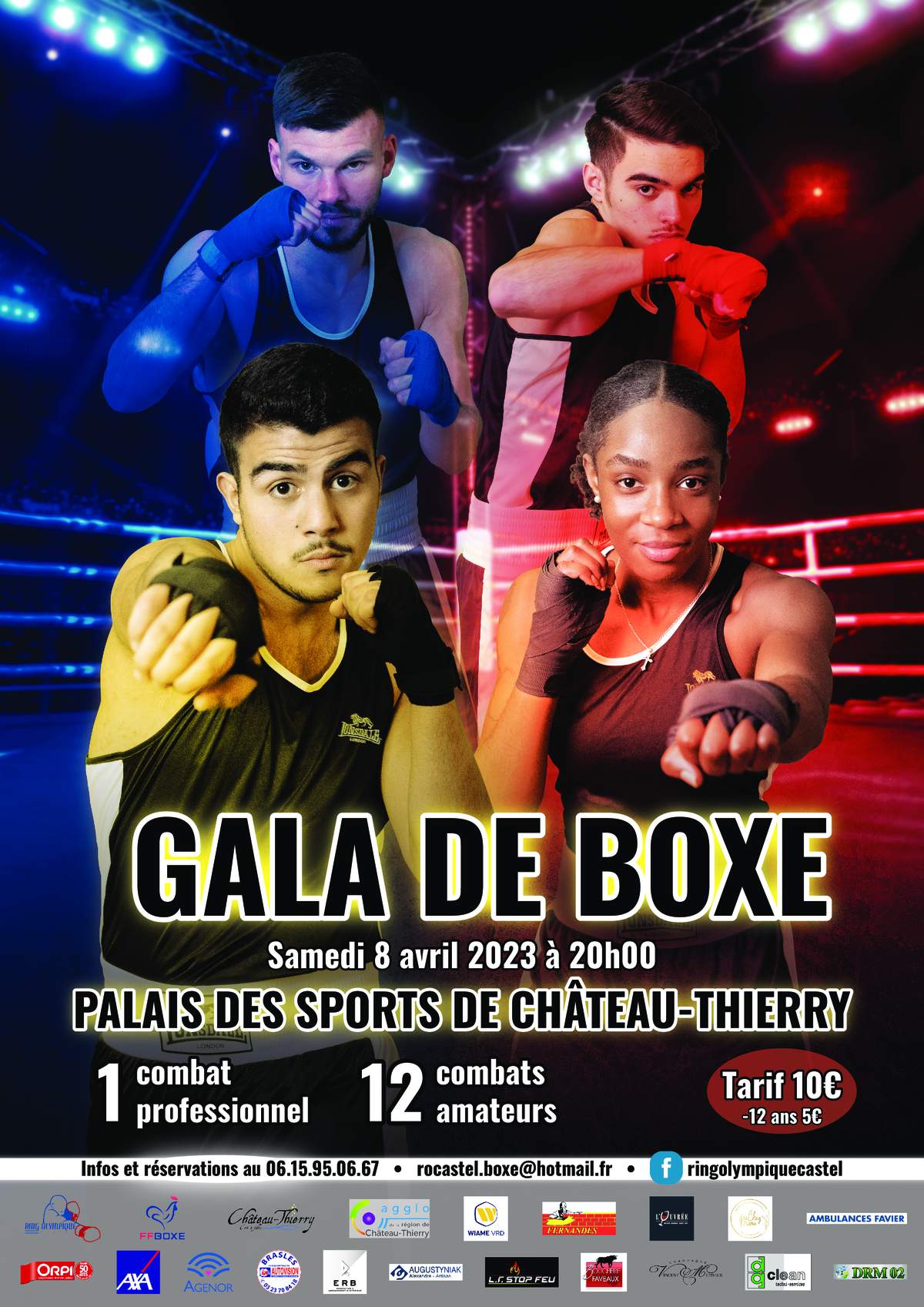 gala de boxe tours