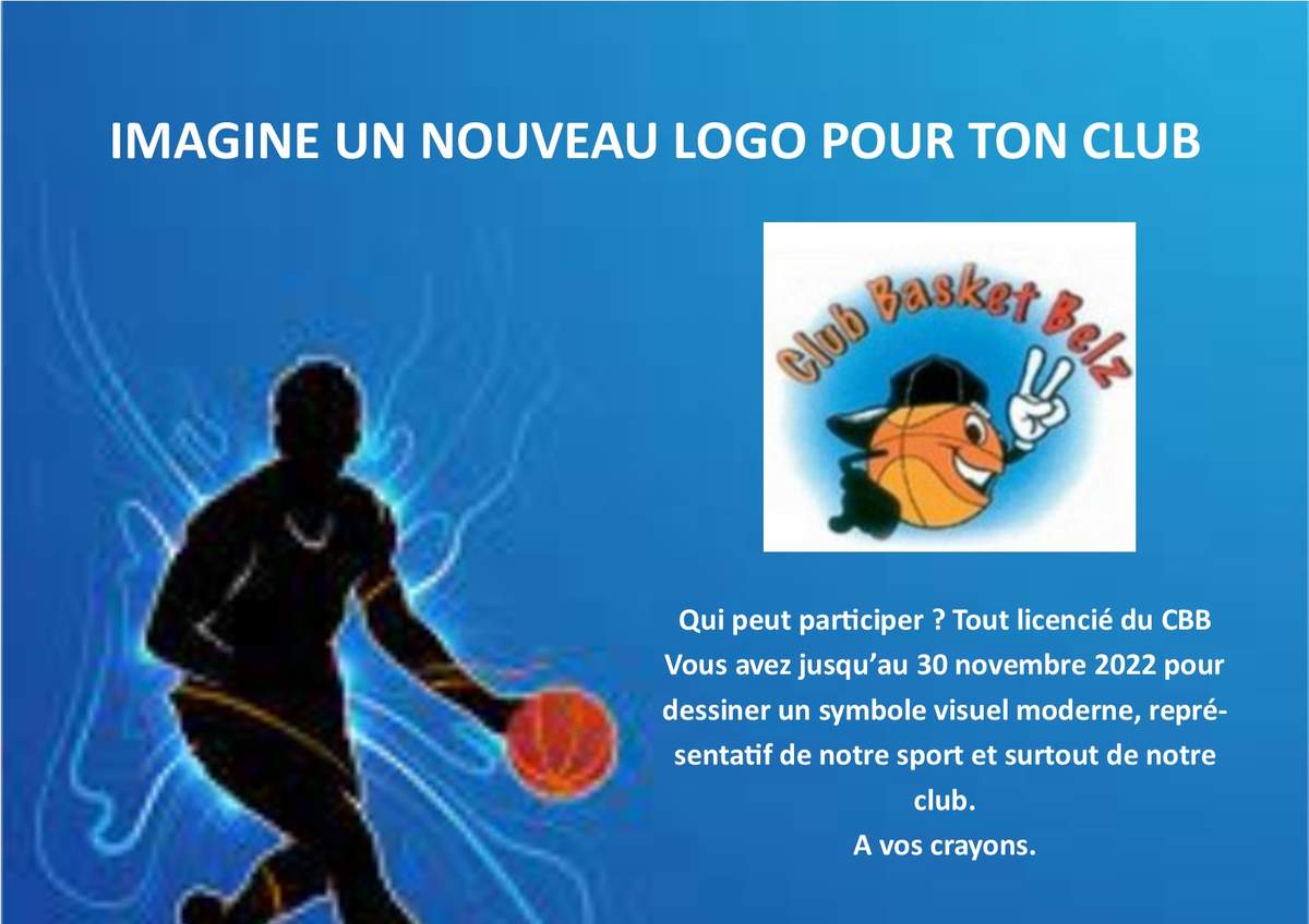 Actualité - CONCOURS POUR CHANGER LE LOGO DU CLUB - club Basket Club ...