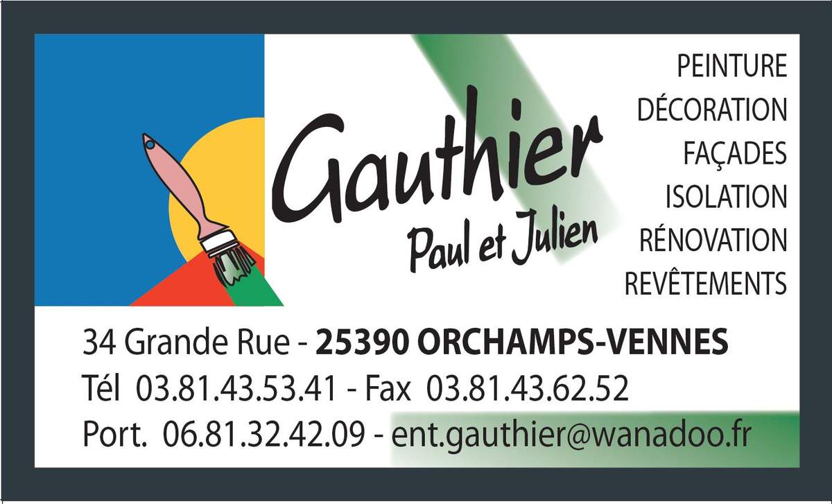 GAUTHIER PAUL ET JULIEN - club Handball HANDBALL CLUB ORCHAMPS-VENNES ...