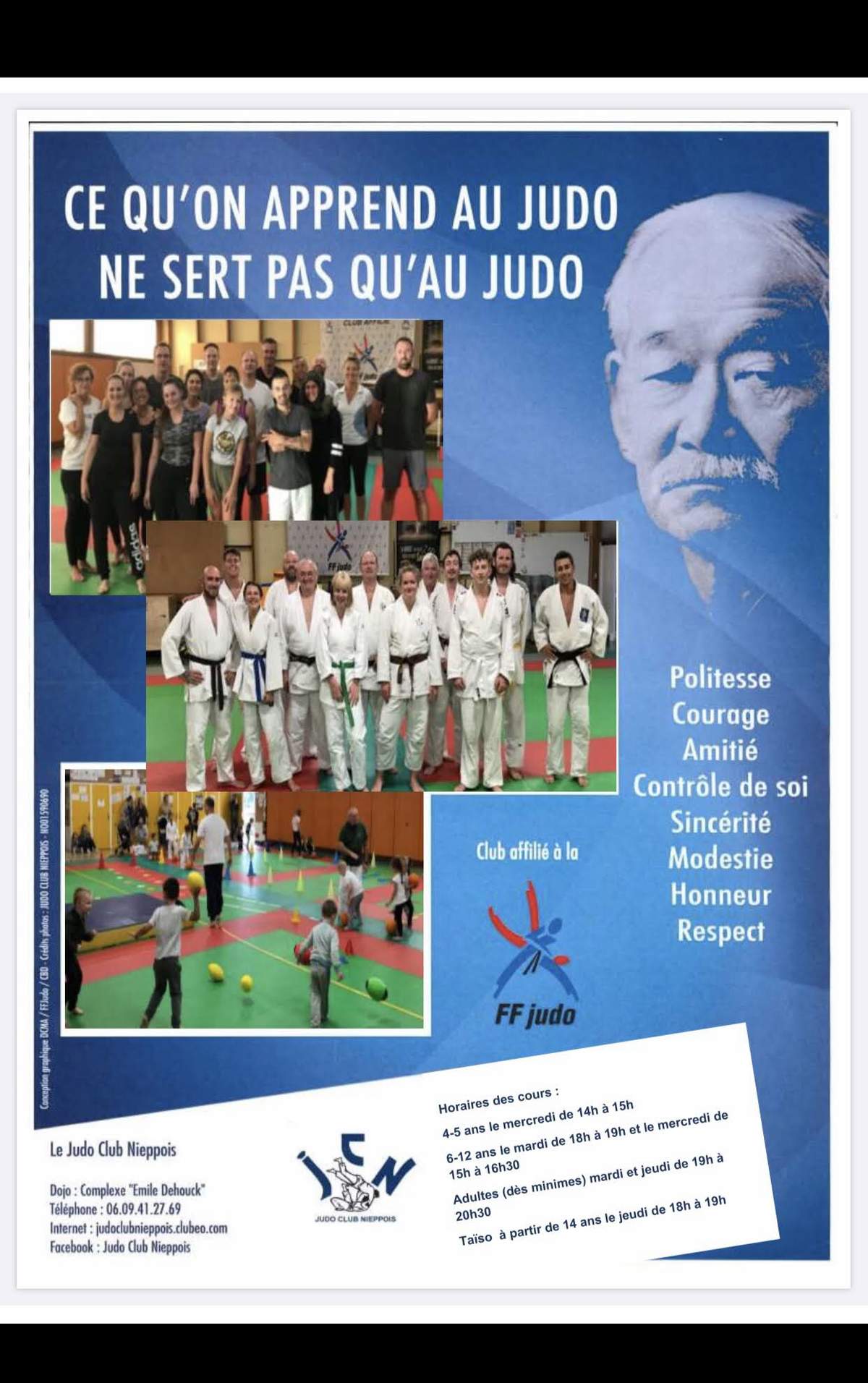 Actualité - Reprise du taïso - club Judo Judo Club Nieppois - Clubeo