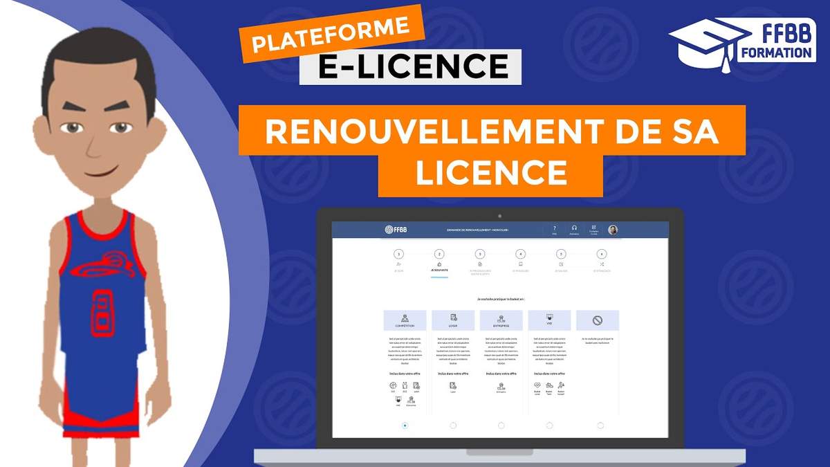 Actualité - E-Licence - Renouvellement de licence au... - club Basket ...