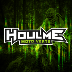 logo du club Houlme moto verte