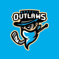 logo du club " LES OUTLAWS"