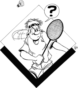 logo du club Union Sportive Chauvinoise Badminton, Chauvigny 86