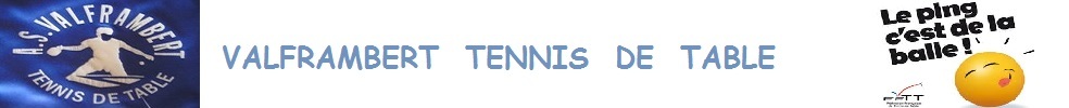 ASV Tennis de table : site officiel du club de tennis de table de VALFRAMBERT - clubeo