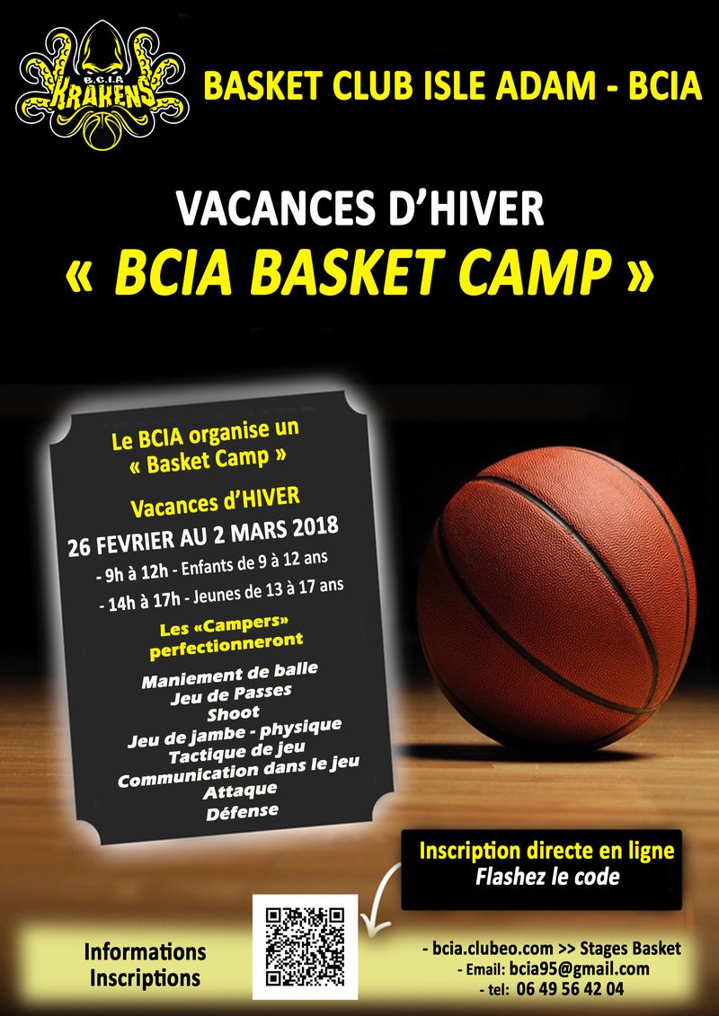 BCIA STAGE BASKET HIVER 2018