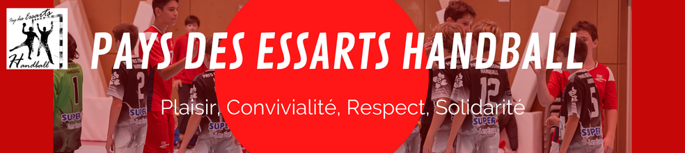 Pays des Essarts Handball : site officiel du club de handball de LES ESSARTS EN BOCAGE - clubeo