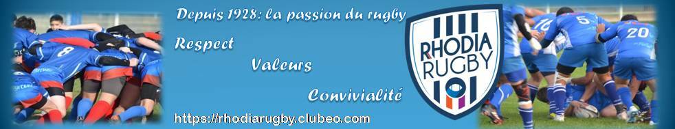 RHODIA CLUB RUGBY : site officiel du club de rugby de SALAISE SUR SANNE - clubeo