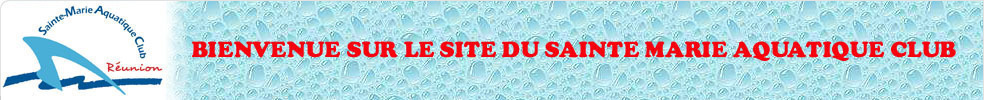 SAINTE MARIE AQUATIQUE CLUB : site officiel du club de natation de STE MARIE - clubeo