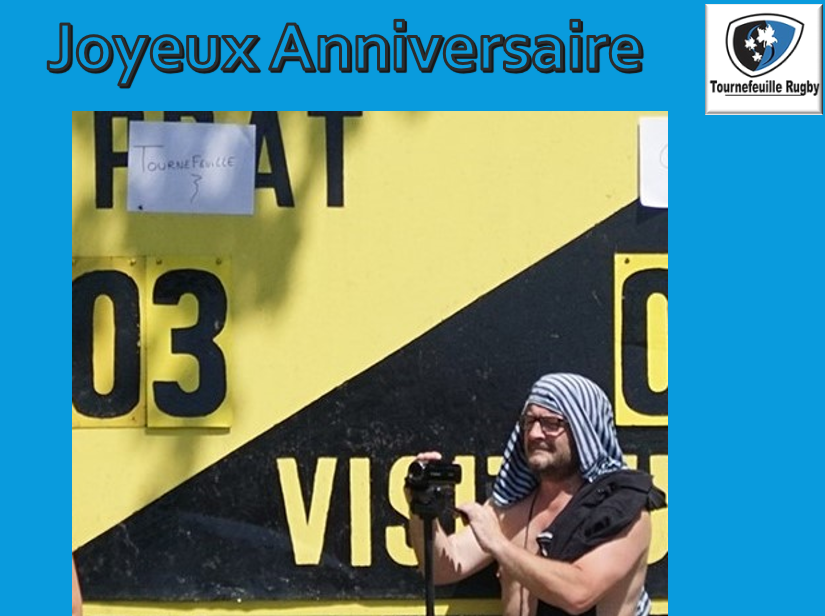 Actualite En Ce 12 Avril Joyeux Anniversaire Club Rugby As Tournefeuille Rugby Clubeo