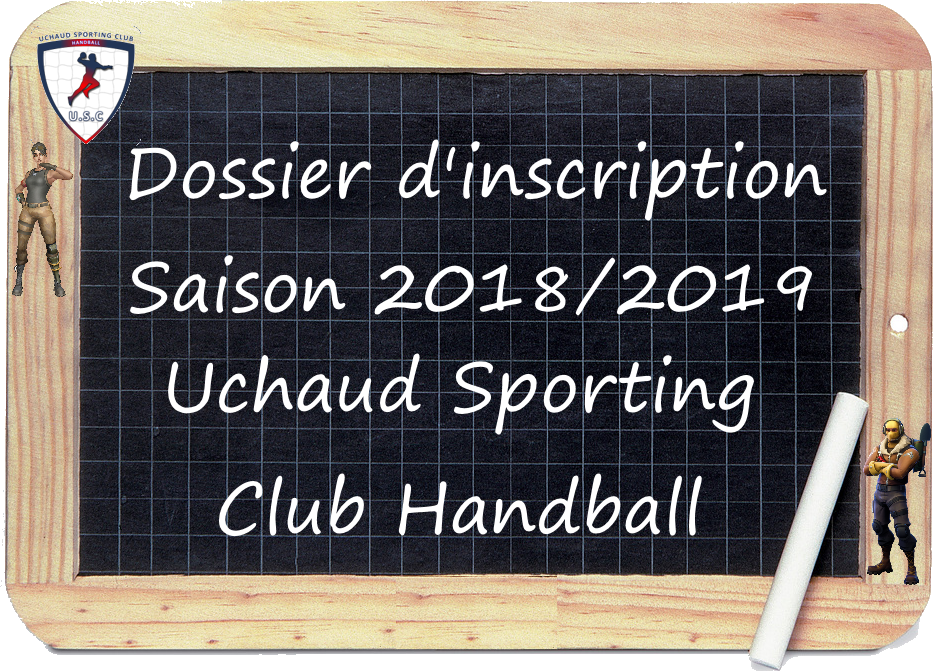 Actualité - DOSSIER D'INSCRIPTION SAISON 2018/2019 - Club Handball ...