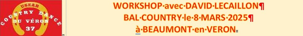 Country Dance du Véron - USEAB : site officiel du club de Country Dance du Véron - USEAB : site officiel du club de danse de AVOINE - clubeo